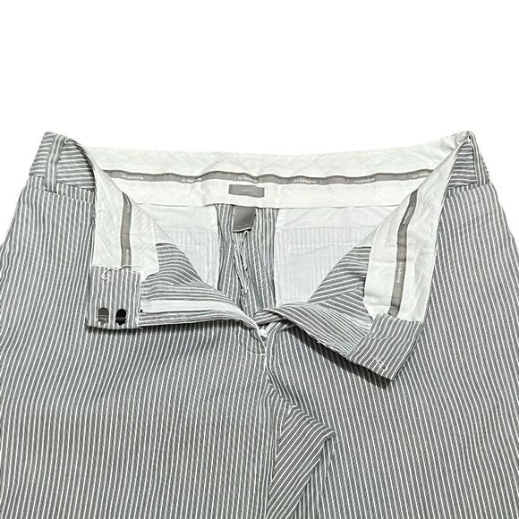 Liz Claiborne Audra Black and White Pin Stripe Pants, Size 14 - Picture 3 of 8